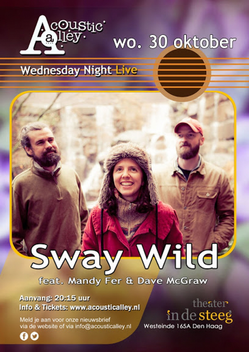 Acoustic Alley presenteert: Sway Wild 30 oktober 2019